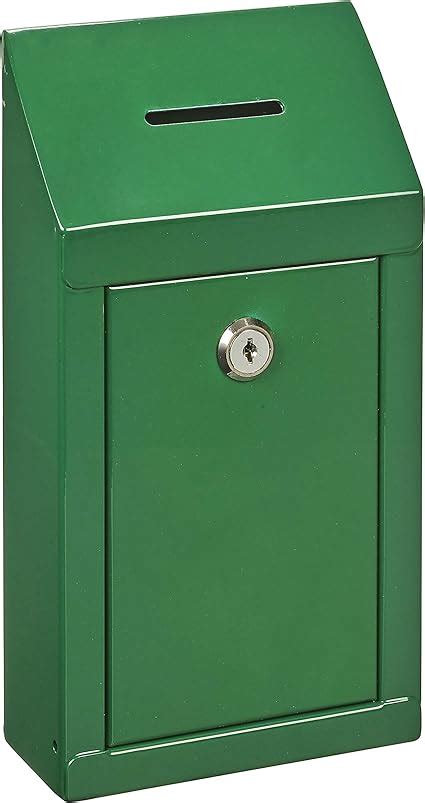 wall steel box with lock|cash box for office.